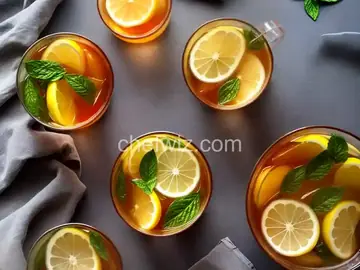 Spicy Lemon-Ginger Tonic, Two Ways