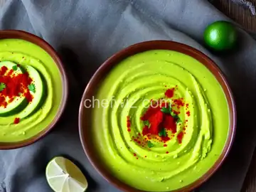 Spicy Lime Avocado Soup