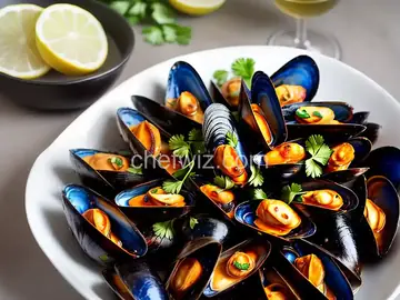 Spicy Mussels with White Wine