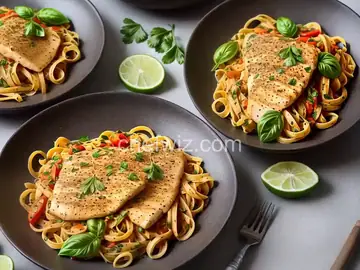Spicy Pasta With Tilapia