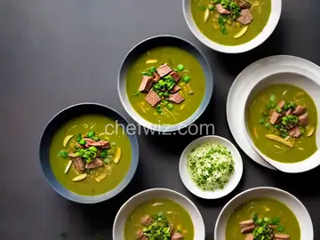 Spicy Pork and Mustard Green Soup