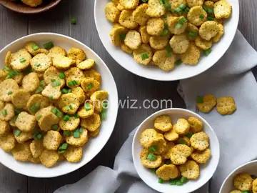 Spicy Ranch Cauliflower Crackers