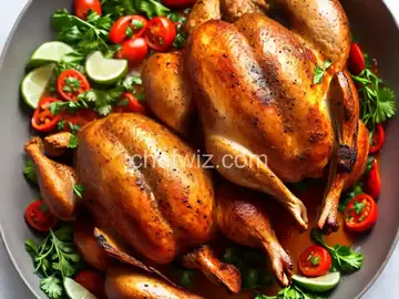 Spicy Rapid Roast Chicken