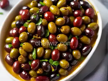 Spicy Roasted Olives