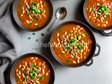 Spicy Sausage and White Bean Soup