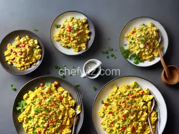 Spicy Scrambled Eggs