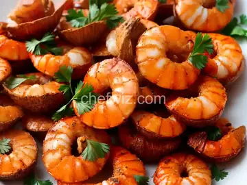 Spicy Seafood Shell Appetizers