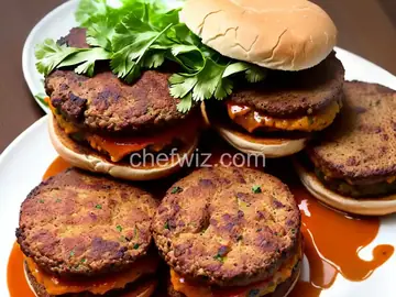 Spicy Serrano Burgers