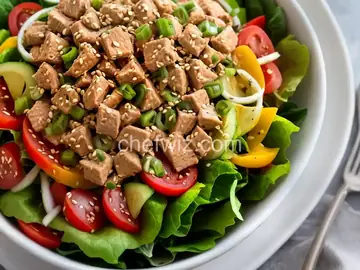 Spicy Sesame Tuna Salad