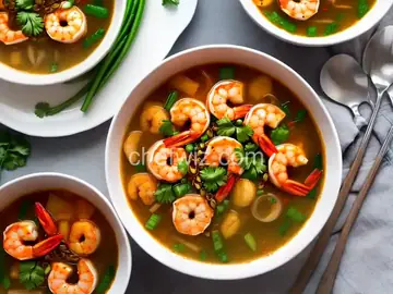 Spicy Shrimp Broth