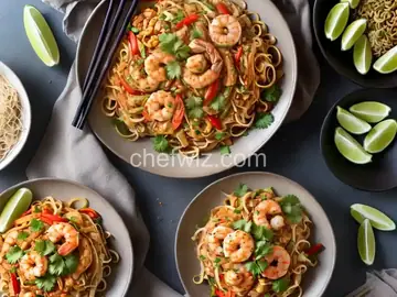 Spicy Shrimp Pad Thai
