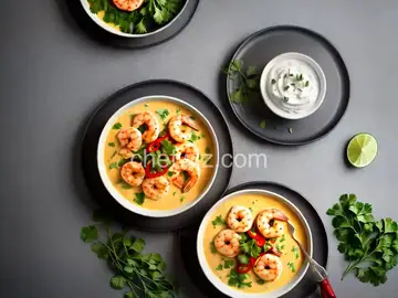 Spicy Shrimp in Cream Sauce