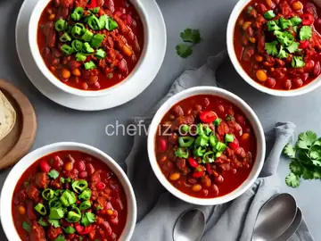 Spicy Slow-Cooked Chili