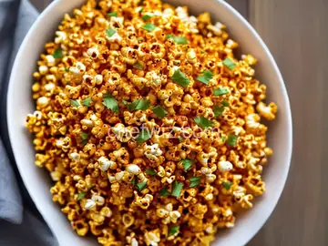 Spicy Sriracha Popcorn