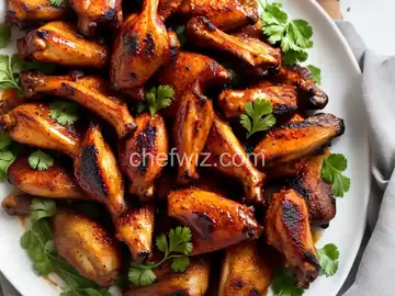 Spicy Tamarind-Glazed Grilled Chicken Wings