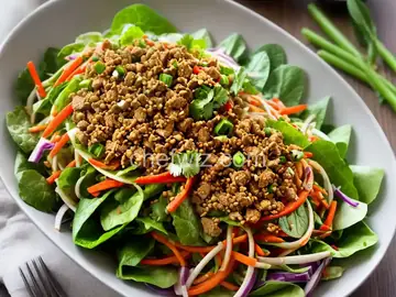 Spicy Thai Salad With Minced Pork (Larb) From 'Everyday Thai Cooking'