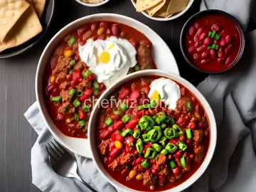 Spicy Three-Meat Chili