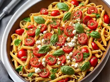 Spicy Tomato Feta Pasta