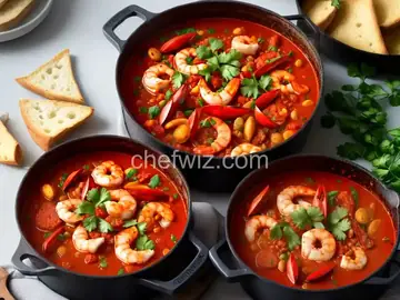 Spicy Tomato, Seafood, and Chorizo Stew