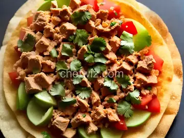 Spicy Tuna Tostada