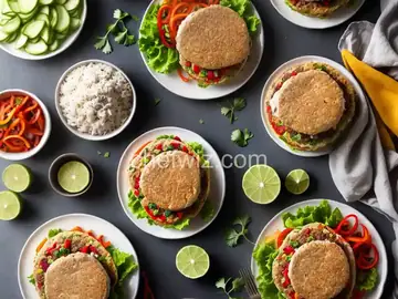 Spicy Turkey Burgers