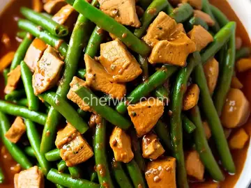Spicy Turkey and Green Bean Stir-Fry