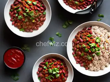 Spicy Vegetarian Red Beans and Rice