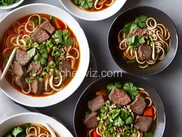 Spicy Vietnamese Beef Noodle Soup