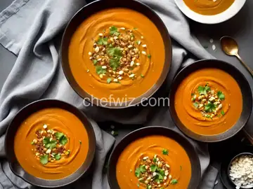 Spicy West African Sweet Potato Soup
