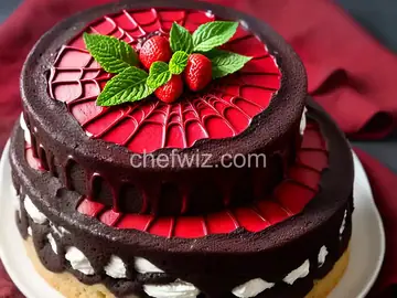 Spiderweb Cake