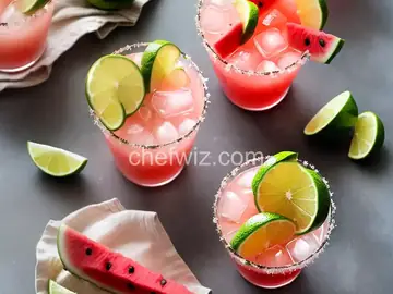 Spiked Watermelon Limeade With a Spicy Rim