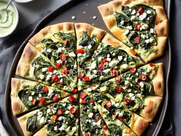 Spinach-Artichoke Flatbread
