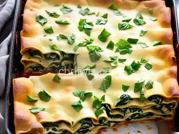 Spinach Artichoke Lasagna