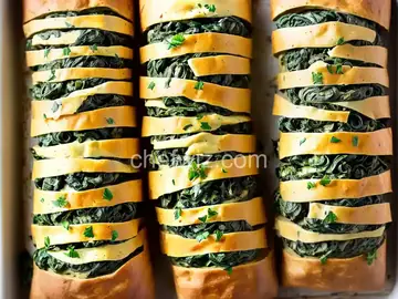 Spinach-Artichoke Stuffed Bread