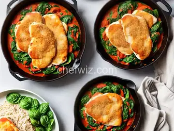 Spinach Chicken Parmesan