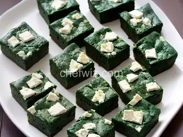 Spinach Feta Brownies