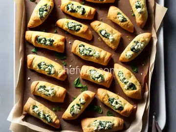 Spinach-Feta Crescents