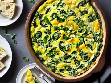 Spinach-Feta Frittata