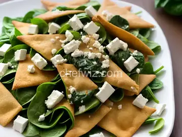 Spinach Feta Triangles