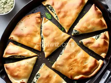 Spinach, Provolone, and Pepperoni Calzone Recipe