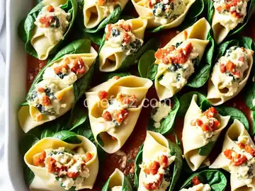 Spinach-Ricotta Stuffed Shells