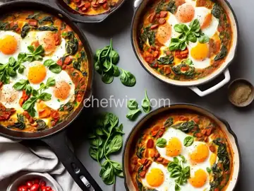Spinach Shakshuka