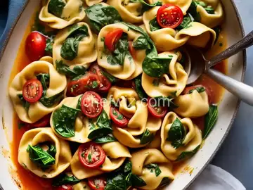 Spinach Tomato Tortellini