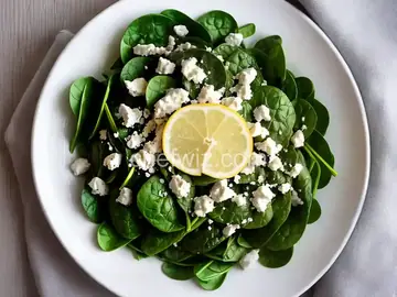 Spinach With Garlic and Crème Fraîche