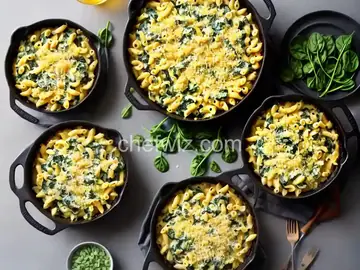 Spinach and Artichoke Mac and Cheese