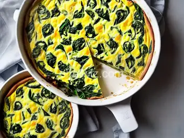 Spinach and Feta Frittata Recipe