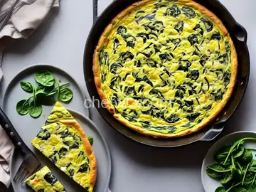 Spinach and Feta Frittata