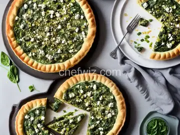 Spinach and Feta Tarte Soleil