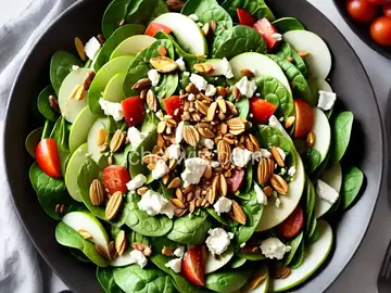 Spinach and Green Apple Salad