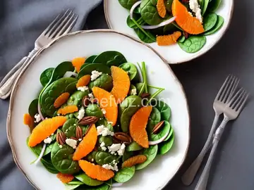 Spinach and Mandarin Orange Salad